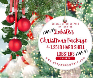 Holiday Special Four Lobster Package