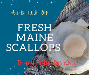 Holiday Special Add One Pound Scallop to any Order